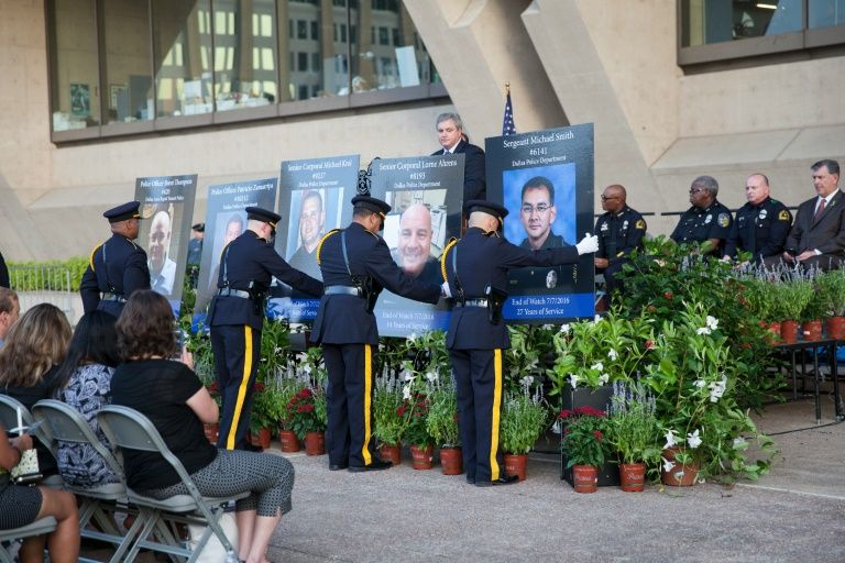 Family of Dallas shooter speaks out as US protests continue