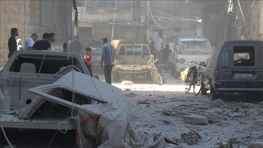 Regime ‘vacuum bomb’ kills 8 civilians in Syria’s Homs