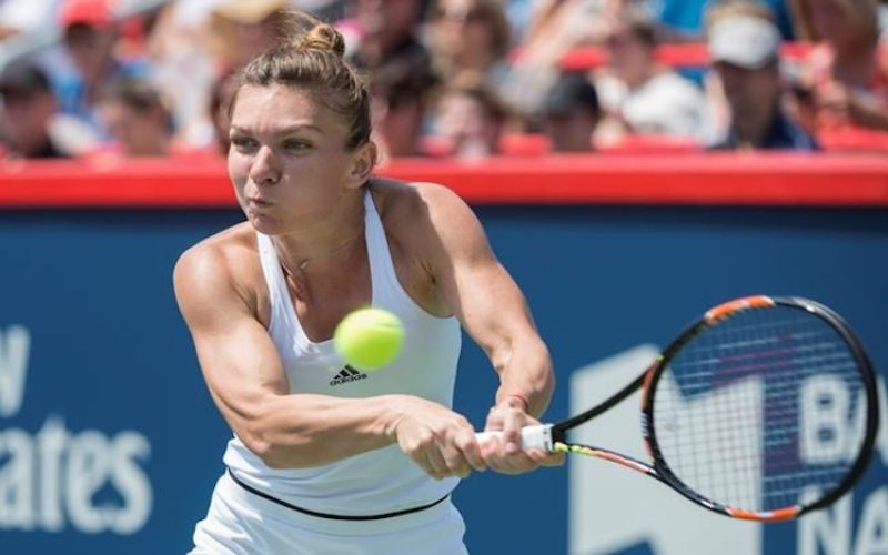 Fifth-seeded Halep downs Pliskova to reach Rogers Cup quarter-finals