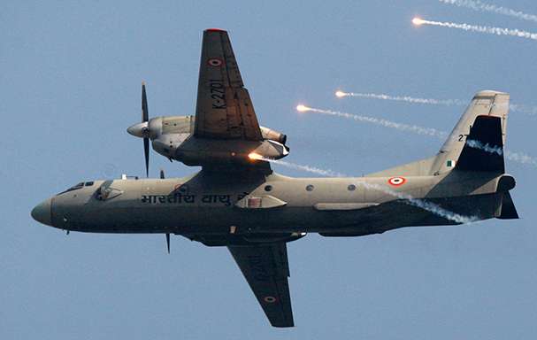 Force's AN-32 transport aircraft  AP