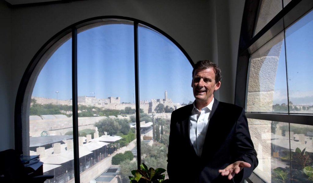 13 2016 Dave Harden Director for the U.S. Agency for International Development mission in the West Bank and Gaza Strip speaks during an interview with The Associated Press in Jerusalem