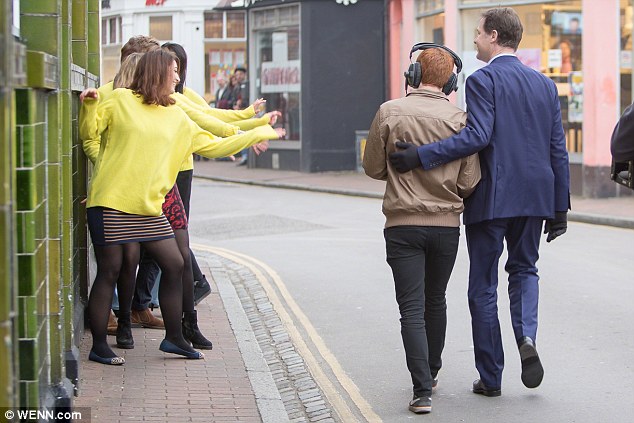 For his own version filmed ahead of the election last year Nick Clegg skipped along the streets of Gravesend Kent