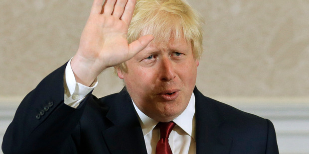 Former London Mayor Boris Johnson is now Britain's Foreign Secretary