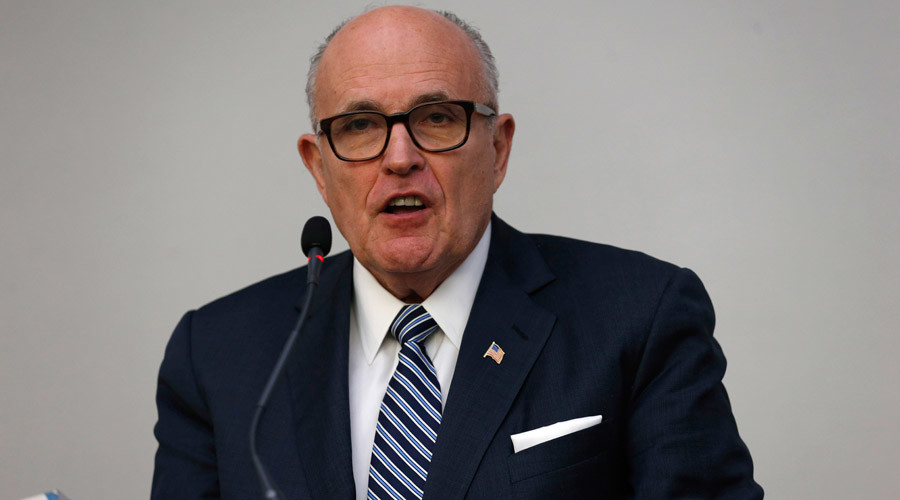 Former New York Mayor Rudolph Giuliani