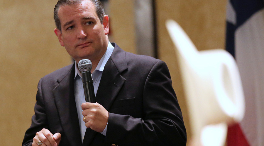 Former Republican presidential candidate Senator Ted Cruz speaks at the Texas delegation breakfast