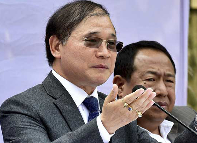 Former chief minister of Arunachal Nabam Tuki who will hope to return to his chair following the Supreme Court's verdict