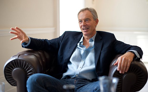 Former prime minister Tony Blair