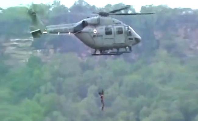 Monsoon Rains Trigger Floods In Madhya Pradesh's Satna Army Starts Rescue Operations