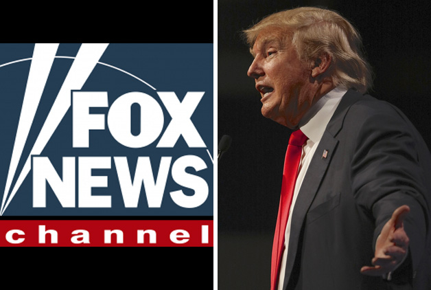 Fox NEws logo Donald Trump 2-shot