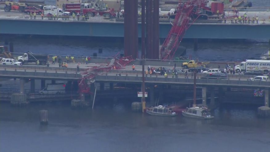 Tappan Zee Bridge crane collapse causes extensive delays