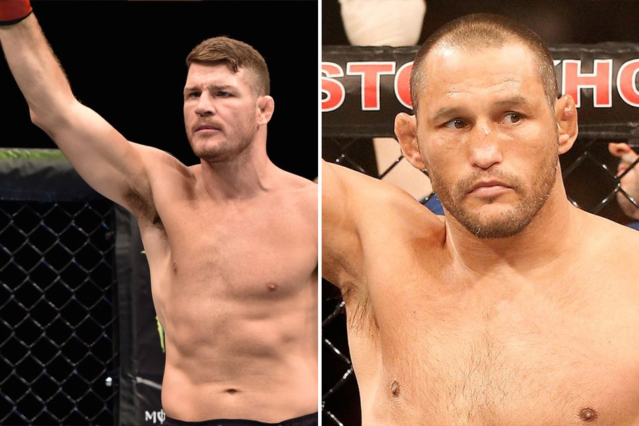 Michael Bisping and Dan Henderson