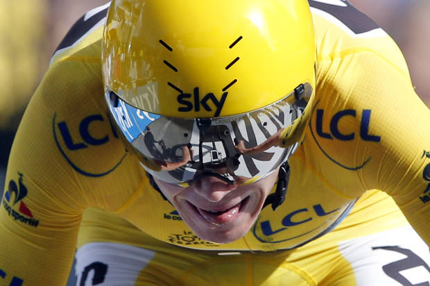 Froome wins mountain time trial increases Tour lead