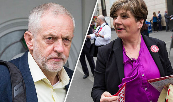 Jeremy Corbyn and Emily Thornberry