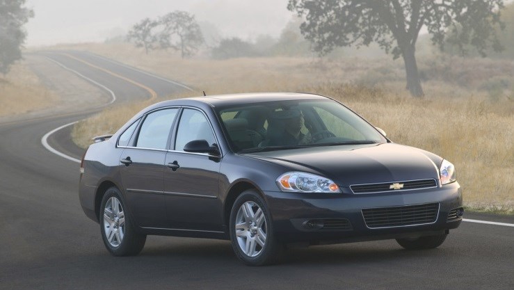 Model year 2009-2010 Chevrolet Impalas recalled