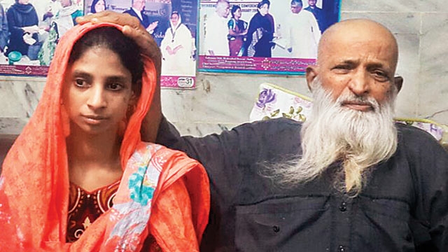 Geeta deaf and mute girl who was taken care of by Edhi expresses grief