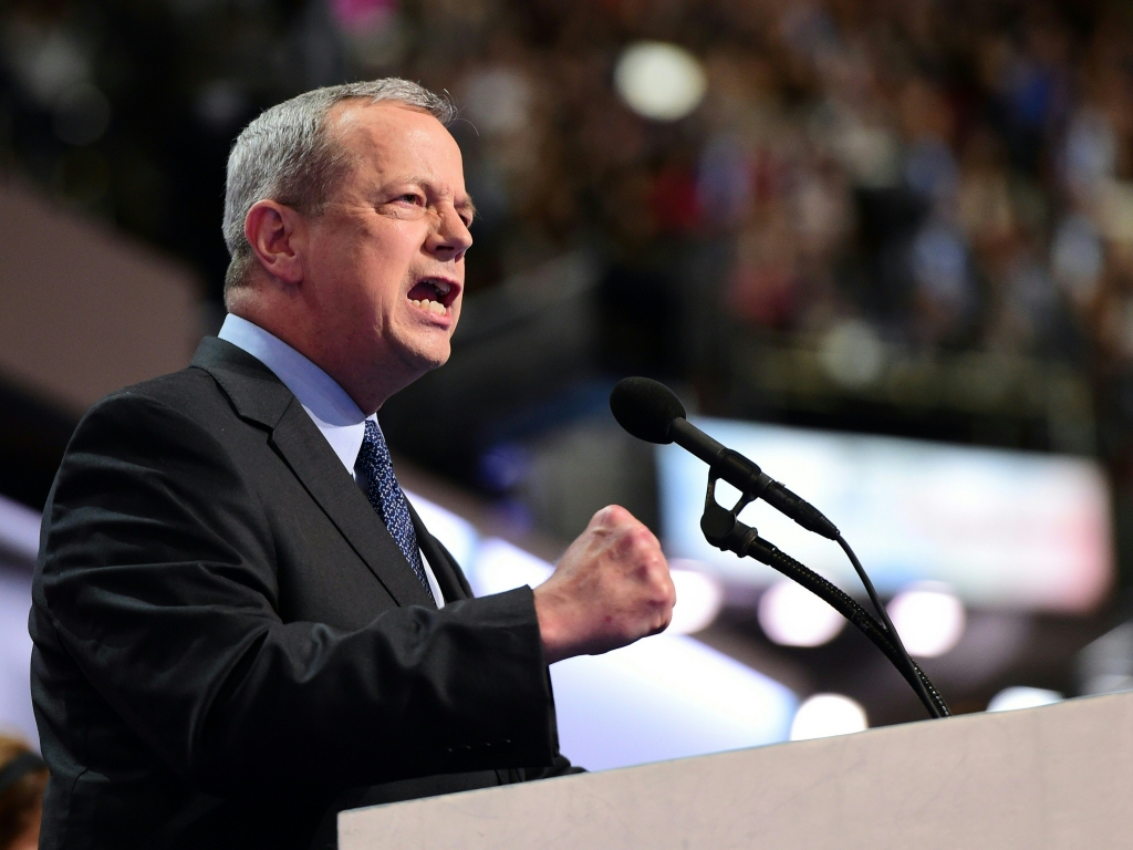 Gen. John Allen at the 2016 DNC