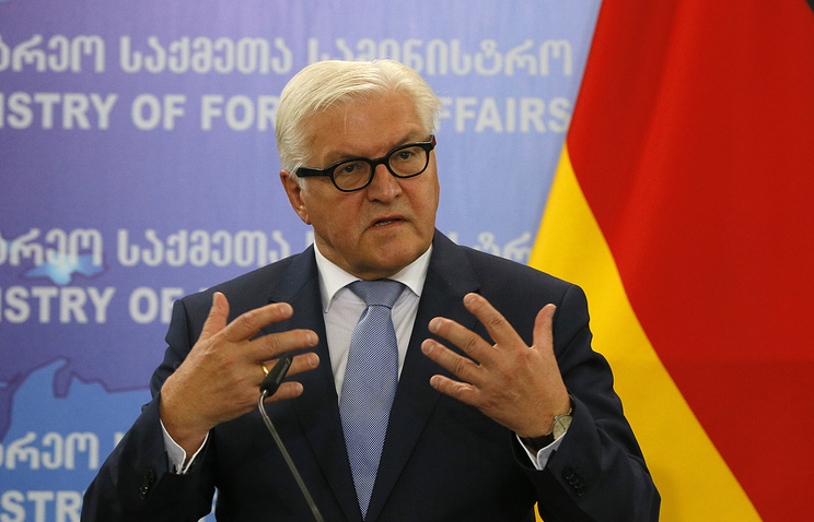 German Foreign Minister Frank Walter Steinmeier