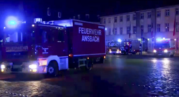 Isil claims to have inspired lone suicide bomber in Ansbach as Germany faces new threat