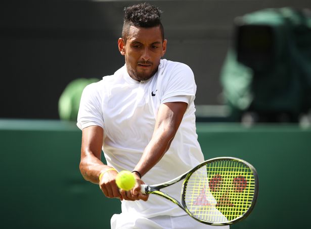 Aussie Nick Kyrgios has visions of Wimbledon glory and has Andy Murray in his sights