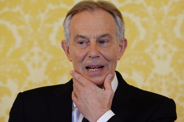 Former Prime Minister Tony Blair