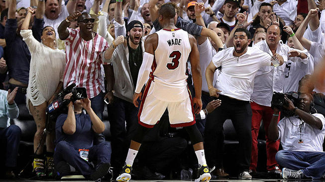 Getty Images Dwyane Wade put an end to his Miami career on Wednesday