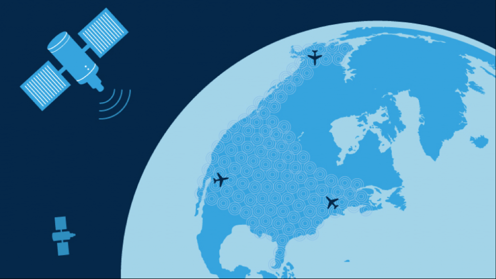 Gogo Satellite Graphic