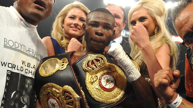 Guillermo Rigondeaux stopped Jazza Dickens in Cardiff