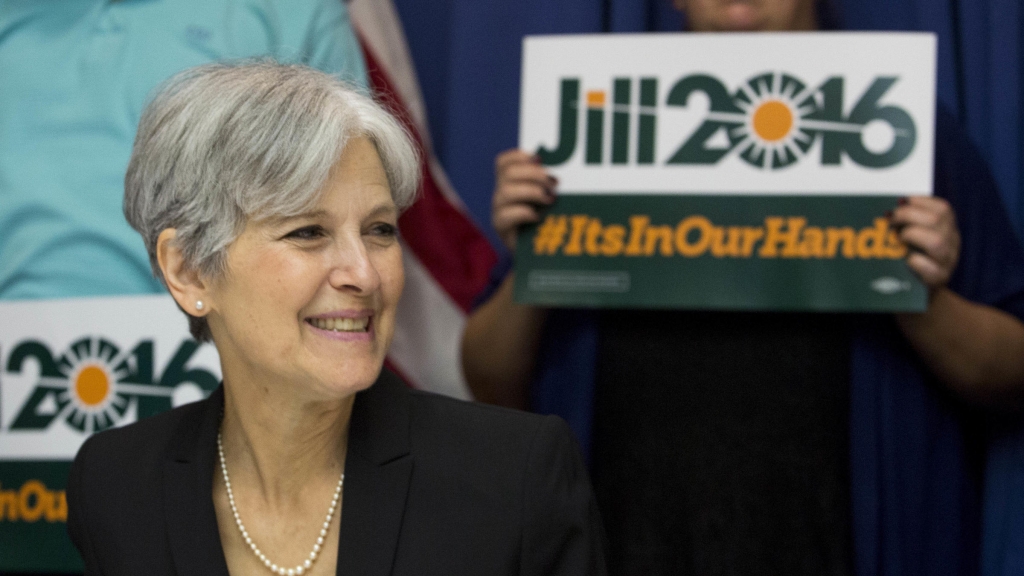 Jill Stein announced that she will seek the Green Party's presidential nomination