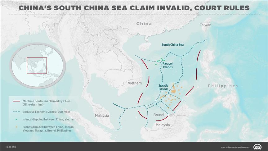 China's South China Sea claim invalid court rules