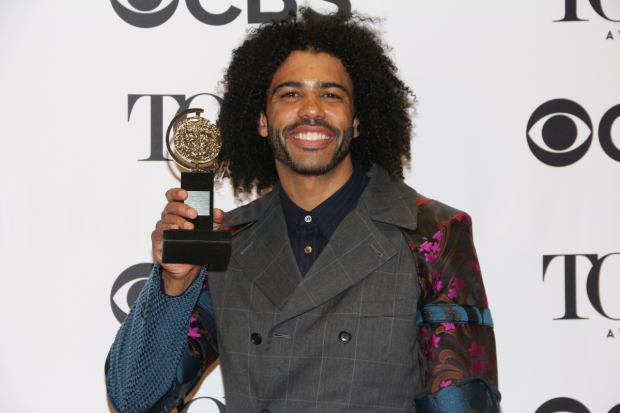 Daveed Diggs wins the Tony Award for Best Performance by an Actor in a Featured Role in a Musical