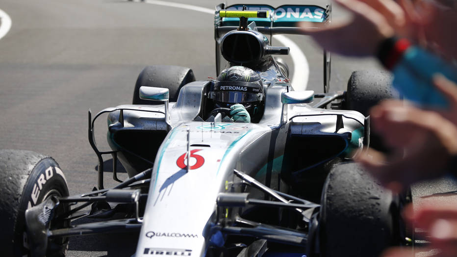 Nico Rosberg demoted to third place in British GP after F1 radio penalty