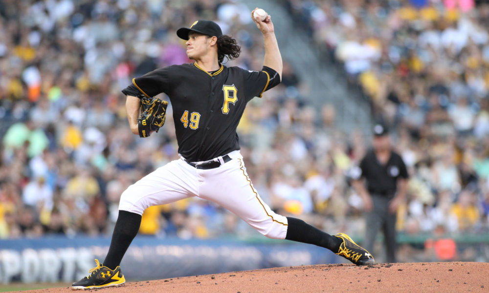 Watch: Jameson Taillon hit in head by line drive, stays in game