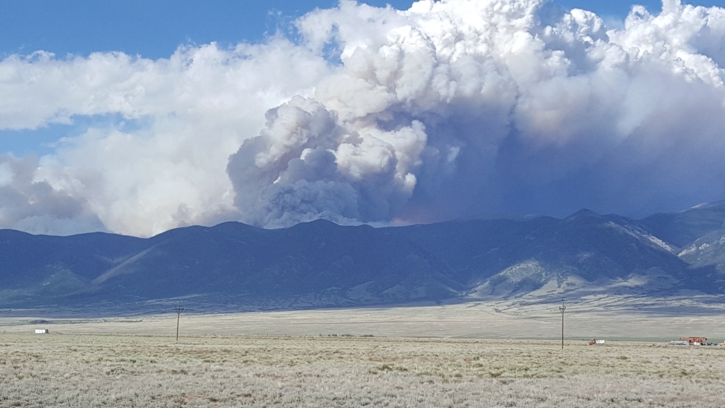 Hayden Pass Fire burns 5,000 acres in Fremont County