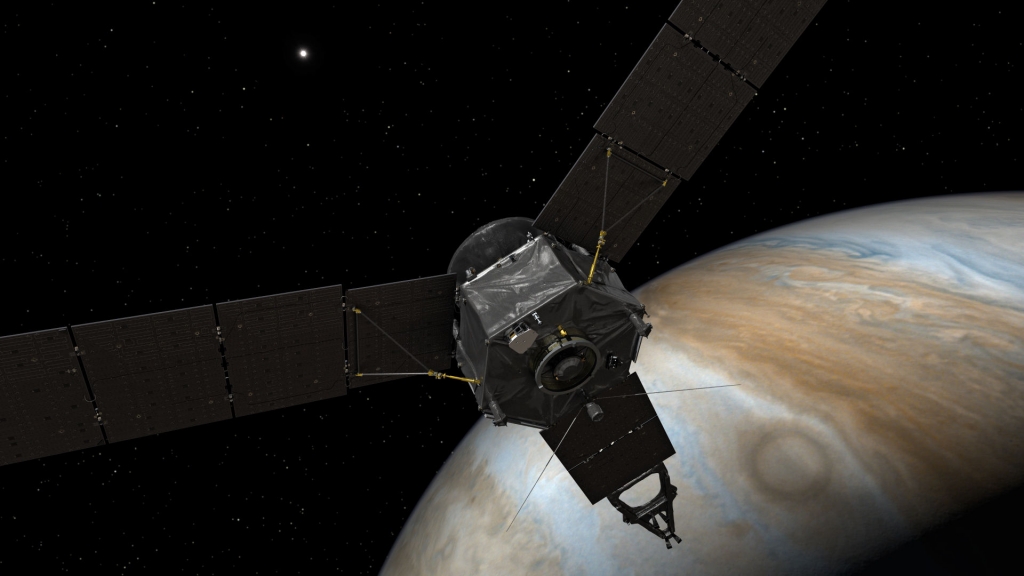 Solar-powered spacecraft successfully enters Jupiter orbit