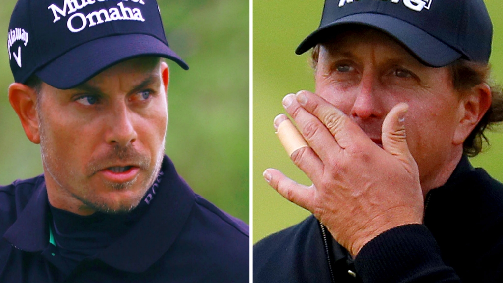 Henrik Stenson and Phil Mickelson