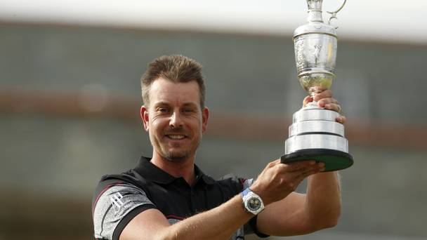 Henrik Stenson became Sweden's first male major champion at Royal Troon