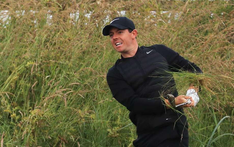 Rory McIlroy’s frustration was evident on Saturday