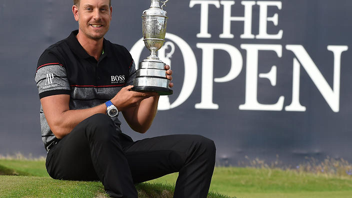 Henrik Stenson has won the British Open to become the first Scandinavian golfer to win a major