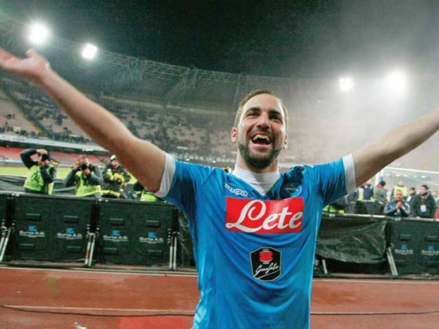 Higuain’s tally of 36 goals in 35 games last year was the highest ever in a single Serie A season