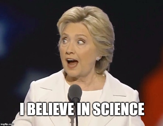 Hillary Clinton on science