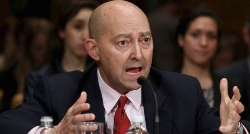 Retired Navy Adm. James Stavridis former NATO Supreme Allied Commander testifies before a Senate Appropriations State Foreign Operations and Related Programs Subcommittee hearing on'Diplomacy Development and National Security on Capitol Hill in Was