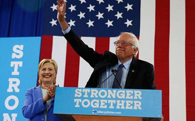 Bernie Sanders long awaited endorsement for Hillary US Presidential elections 2016