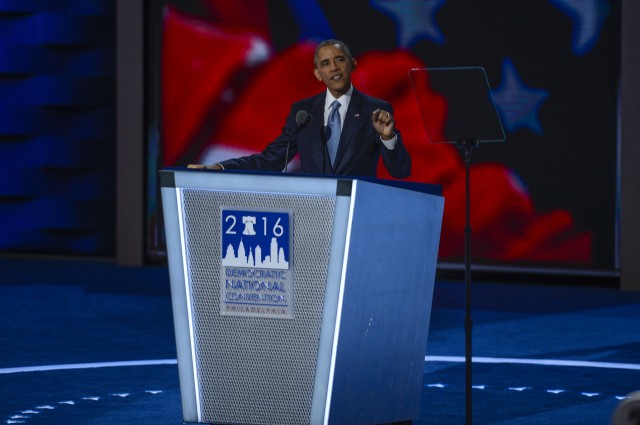 In 10th convention speech, Bill Clinton faces tougher crowd