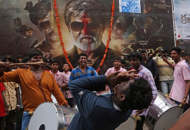 Rajinikanth takes over southern India ahead of 'Kabali' release