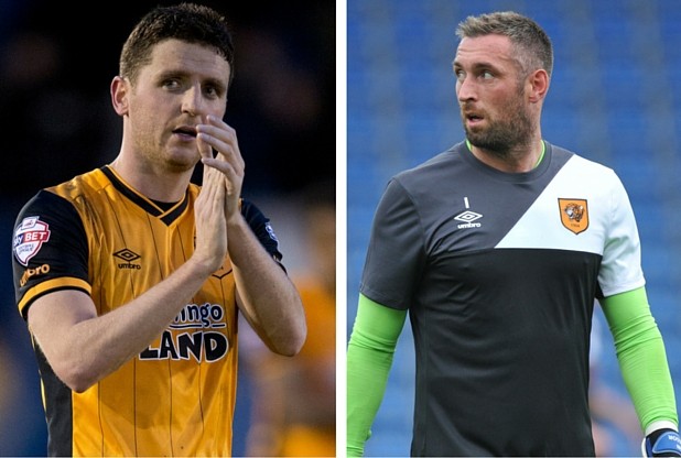 Hull City duo Alex Bruce and Allan Mc Gregor are facing spells out