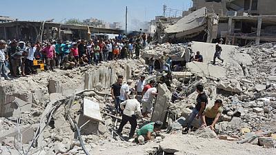 Truck bomb blast kills dozens in Syria