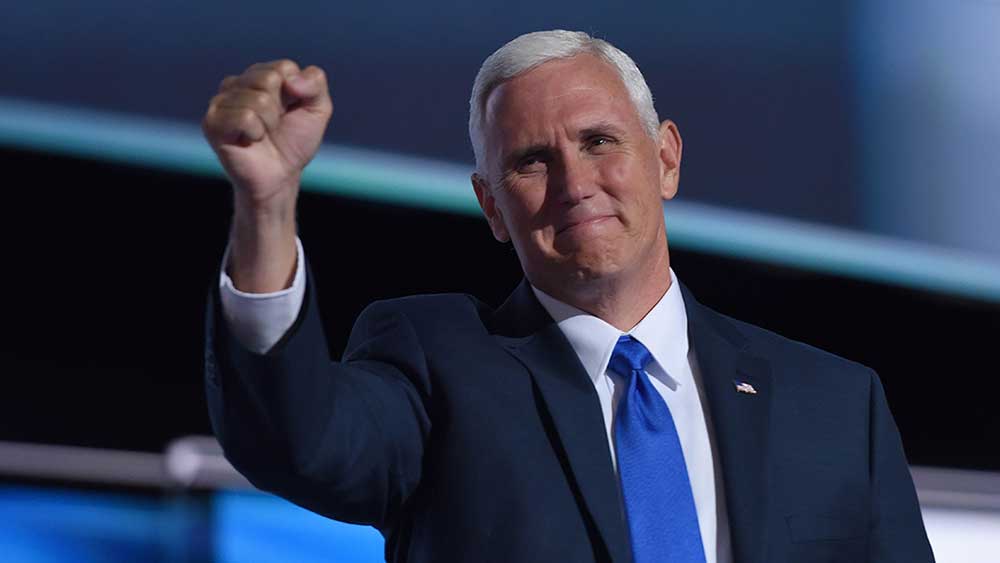 In the absence of real policies to date Mike Pence was left with little to sell but Trump himself