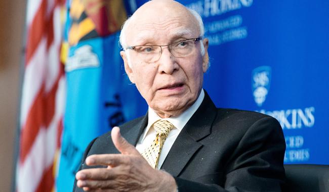 Only Kashmiris have the right to decide their future Sartaj Aziz