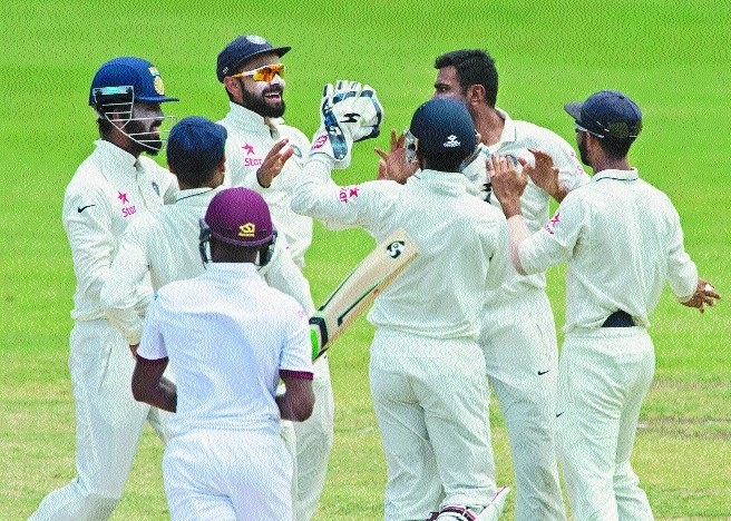 India dominant against West Indies