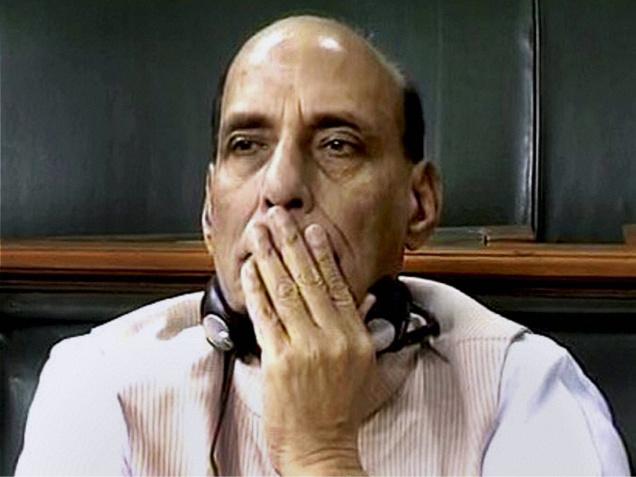 Home Minister Rajnath Singh in the Lok Sabha on Thursday